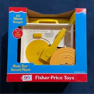 Classic Fisher Price Music Box Record Player
